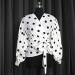 Women Floral Black Collar Neck Shirts