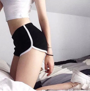 Women Workout Waistband Skinny Short