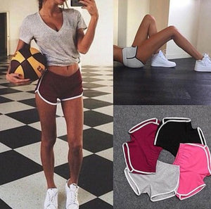 Women Workout Waistband Skinny Short