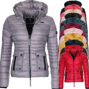 Women Winter Red Coat