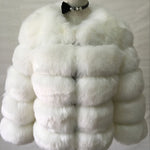 Women Winter Fashion FAUX Fur Coat