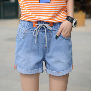 Women's denim shorts