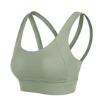 Crossover Shockproof Yoga Bra