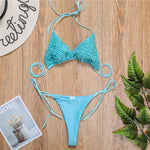 Women Halter Mini Bikini Swimsuit