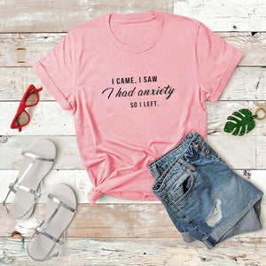 Women Graphic Slogan Tee Funny Shirt