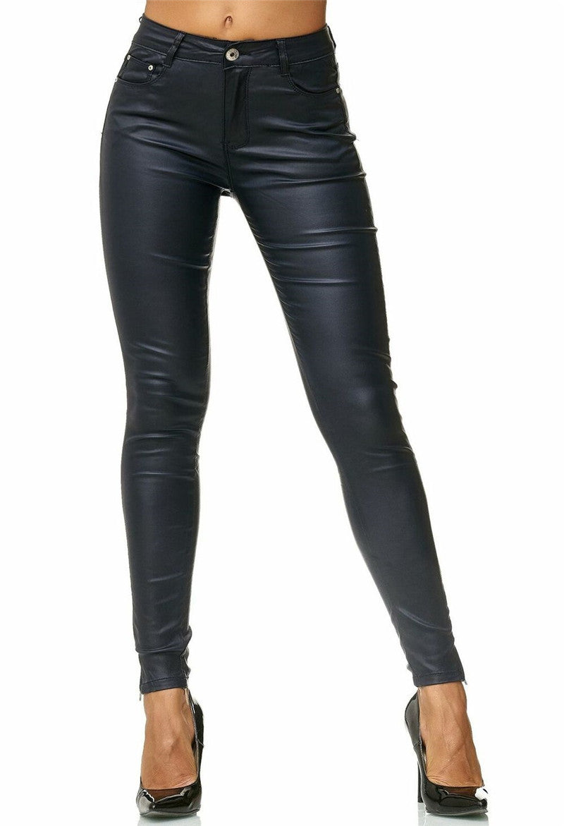 Women Faux Leather Pant