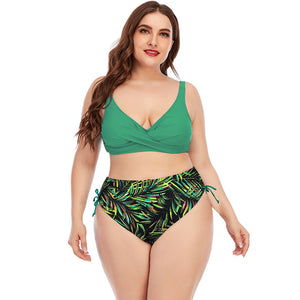 Women Sexy Split Plus Size Swimwear