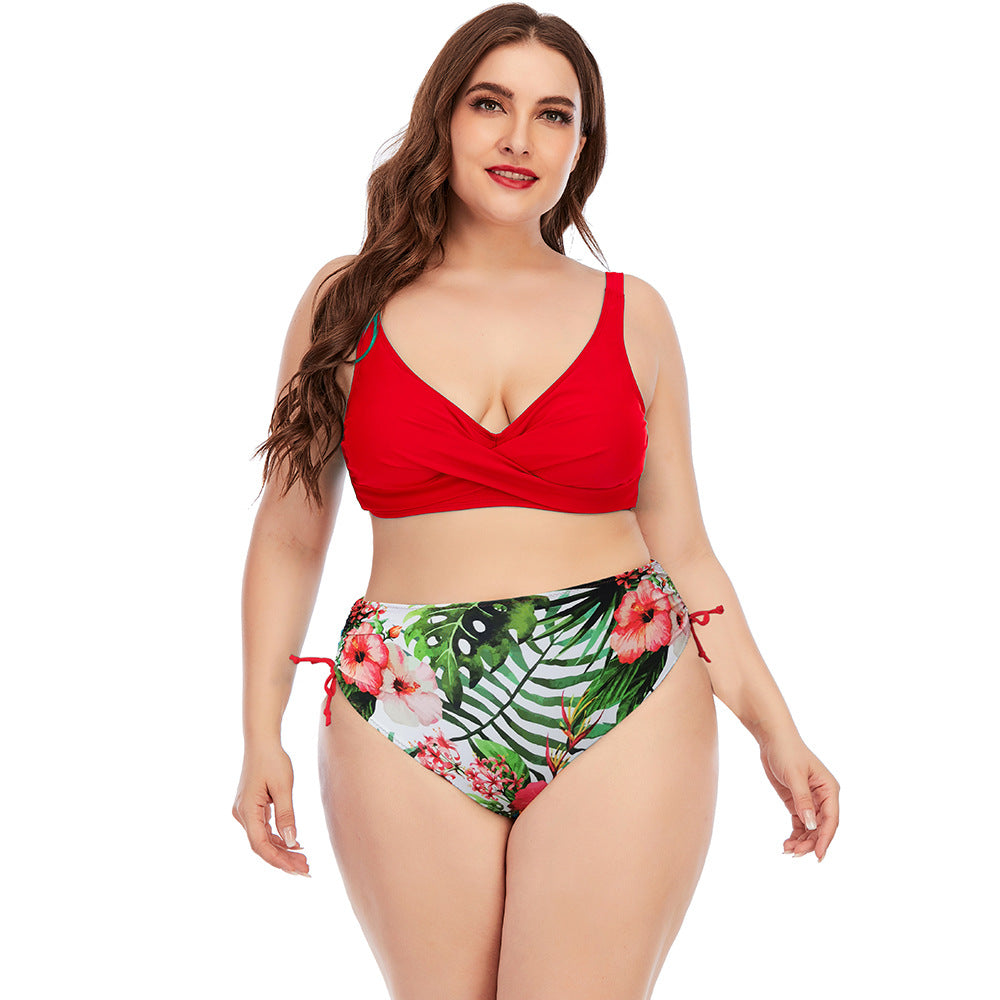 Women Sexy Split Plus Size Swimwear