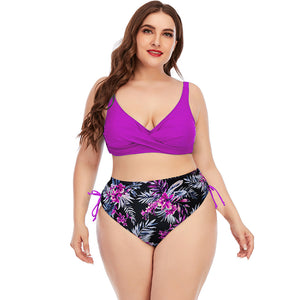 Women Sexy Split Plus Size Swimwear