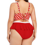 Female Plus Size Beach 2pec Swimsuit