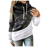 Women Camouflage hoodie Sweatshirt