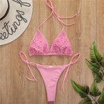 Women Halter Mini Bikini Swimsuit