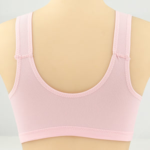 Women Front Closure Button Bra