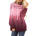 Women Two-colored fashion hoodies