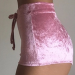 Jasmin Velvet Booty Shorts