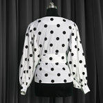 Women Floral Black Collar Neck Shirts