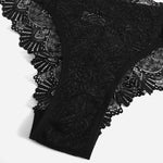 Cotton Hollowed Out Lace Shorts