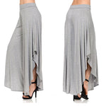 Women Irregular Big Flared Pant