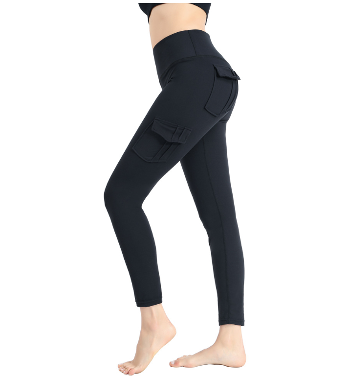 Solid Color Slim Yoga Track Trouser