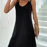 Women Slim Fit Sleeveless Dress