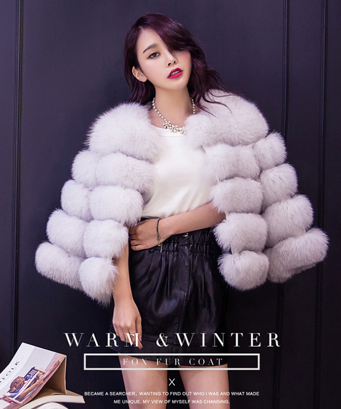 Women Winter Fashion FAUX Fur Coat