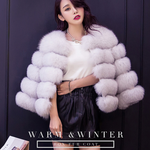 Women Winter Fashion FAUX Fur Coat