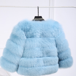 Women Winter Fashion FAUX Fur Coat