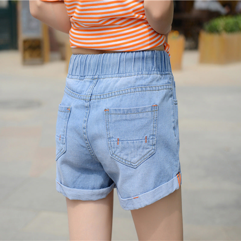 Women's denim shorts