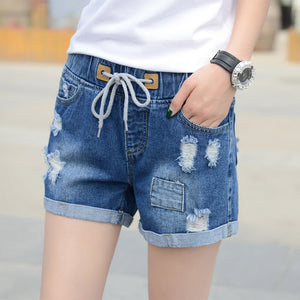 Women's denim shorts