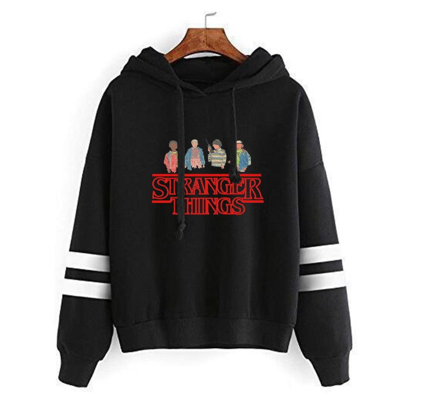 Stranger Things Striped Hoodies