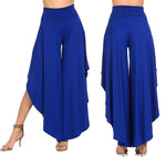 Women Irregular Big Flared Pant