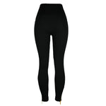 Women Tummy Control Zipper Legging