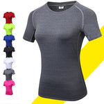 Women's Compression Yoga T-Shirts