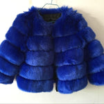 Women Winter Fashion FAUX Fur Coat