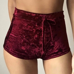 Jasmin Velvet Booty Shorts