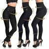 Women Tummy Control Zipper Legging