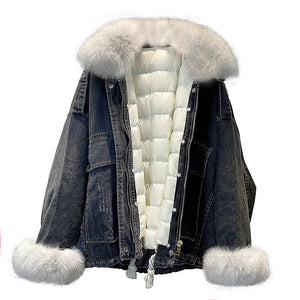 Women Puffy Wind Warm Jacket