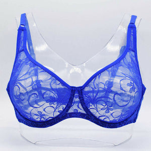 Hollow Out Plus Size Lace Bra