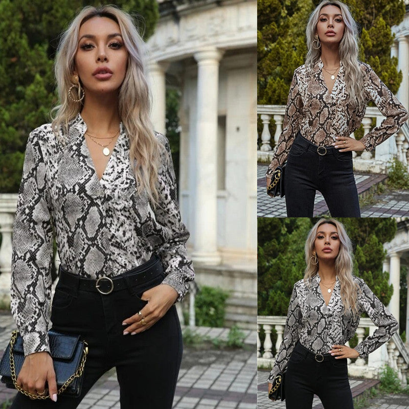 Women's Leopard Print Shirt