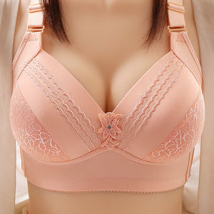 High-end Plus Size Thin Cup Bra