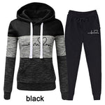 Women hooded casual tracksuit