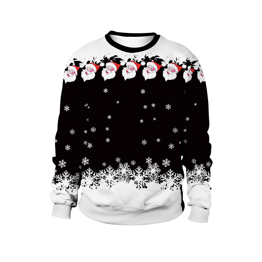 Women's Christmas Animal Print Sweater