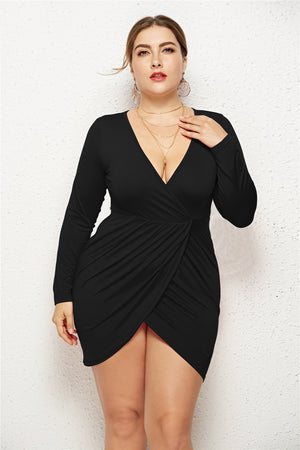 Women Deep V Sexy Party Dress