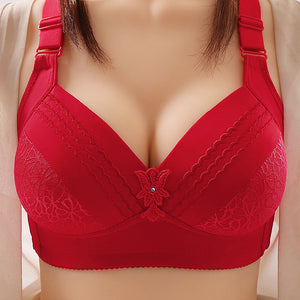 High-end Plus Size Thin Cup Bra