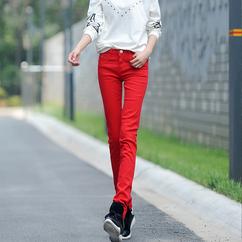 Women Thin Versatile Pencil Pant