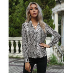 Women's Leopard Print Shirt