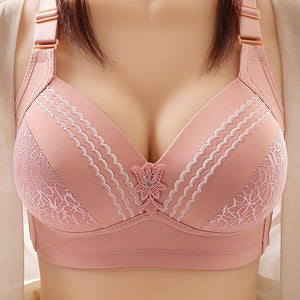 High-end Plus Size Thin Cup Bra