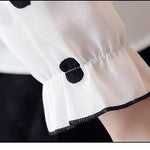 Women's Shirts Chiffon Bottoming Shirts