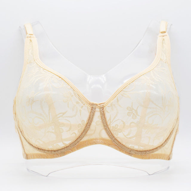 Hollow Out Plus Size Lace Bra