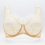 Hollow Out Plus Size Lace Bra